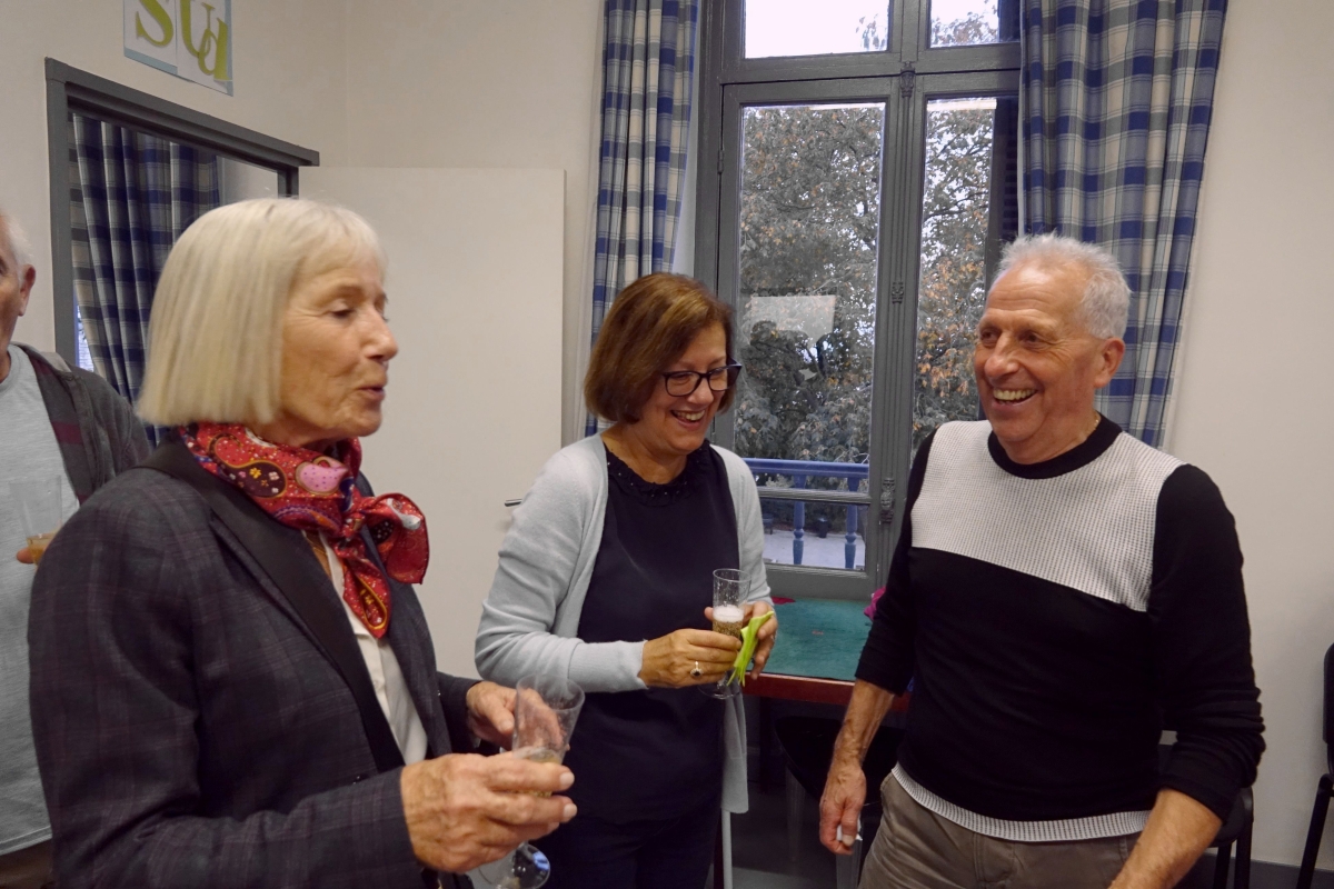 15 octobre 2019. Cocktail offert par Michel Talagrand à l'occasion de son prix Shaw de mathématiques — photo 48